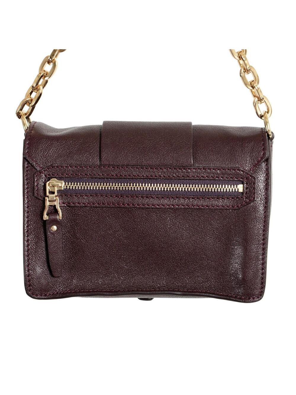 Versace Leather Burgundy Women's #175373V52B - Picture 3 of 7